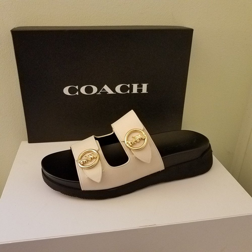 $128 *NEW* COACH (Chalk) Gable - Picture 2 of 16